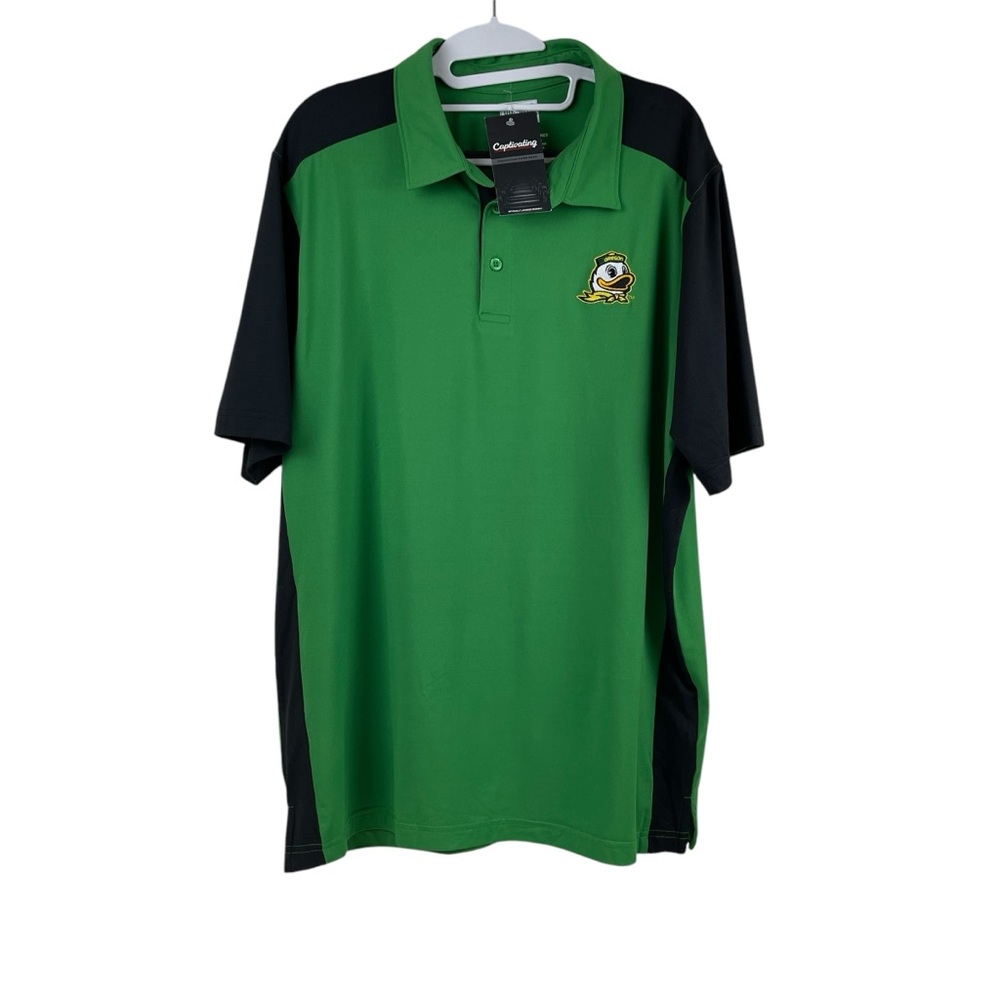 Oregon Ducks Box Seat Polo Shirt Men’s Size L NWT